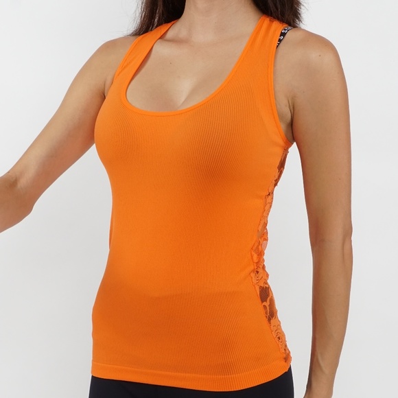 Tops - tank Top with racer back and mesh